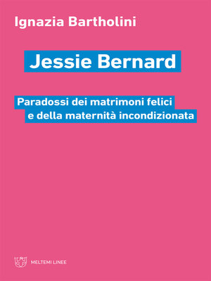 cover image of Jessie Bernard